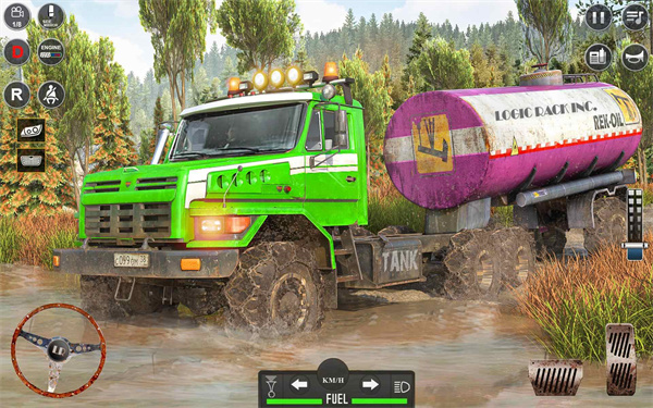 泥卡车模拟器游戏